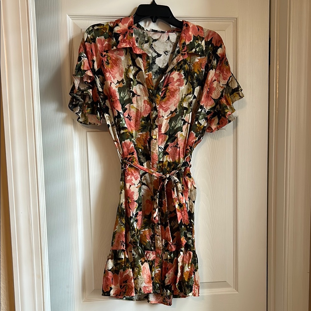 Sara Michelle Floral Print Women's Dress